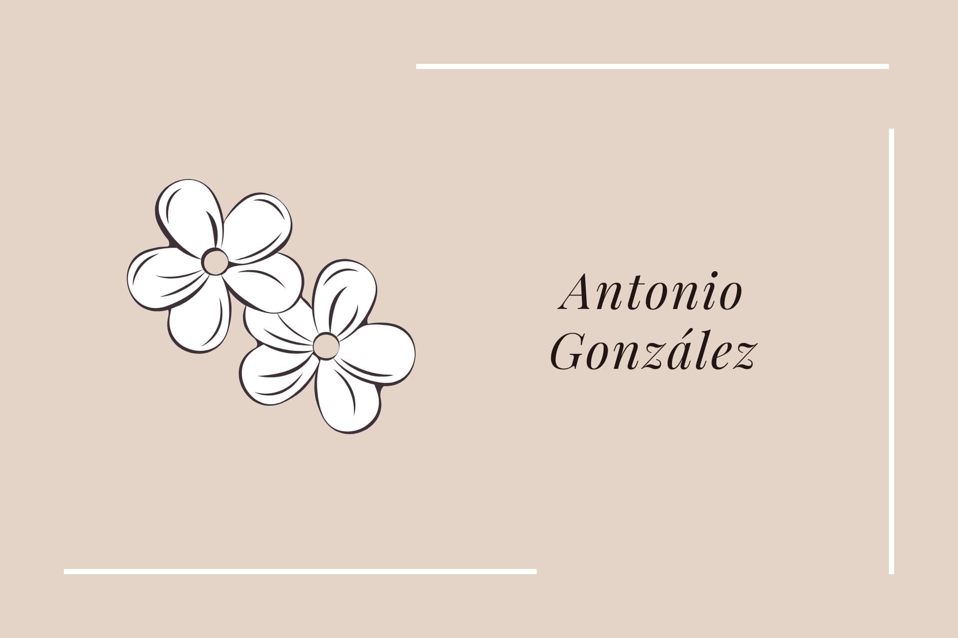 Antonio González